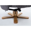 Dubai Recliner Chair & Footstool in Lisbon Grey